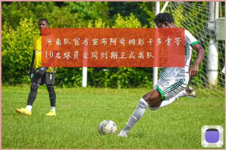 河南队官方宣布阿奇姆彭卡多索等10名球员合同到期正式离队